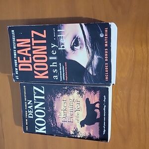 Dean Koontz Books Bundle of Ashley Bell, The Darkest Evening of the Year